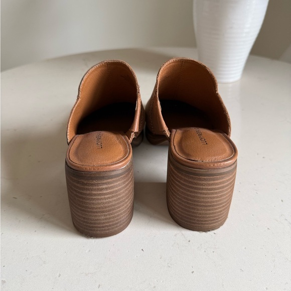 Lucky Brand Tan Leather Mules - Picture 3 of 3